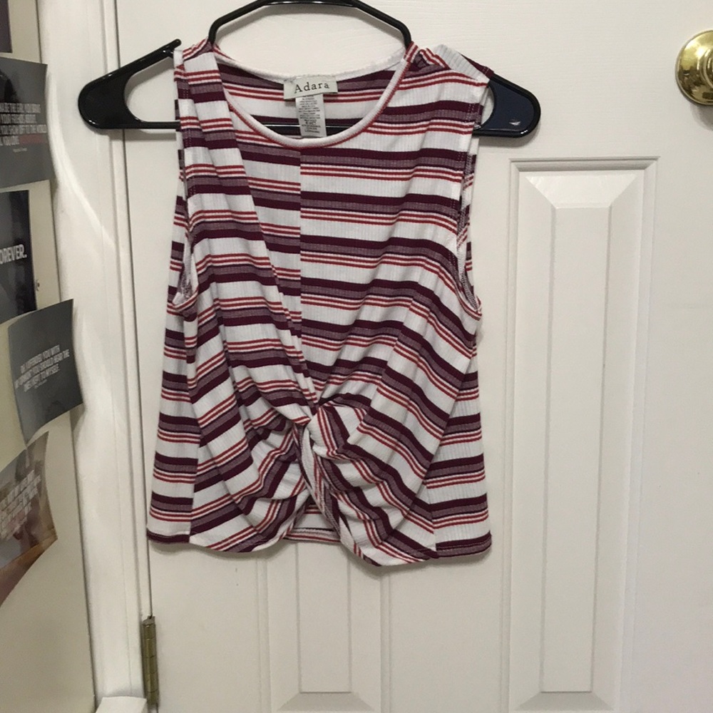 Stripped tank top